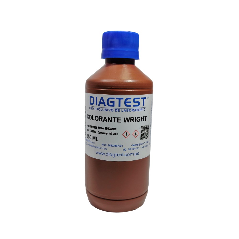 COLORANTE WRIGHT (HEMATOLOGIA - HEMOGRAMA)