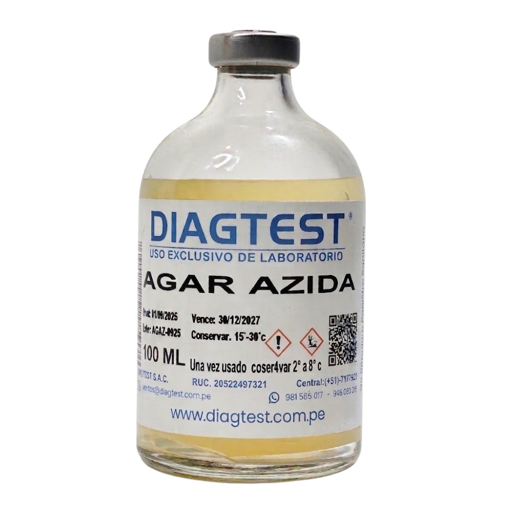 AGAR AZIDA X 100 ML