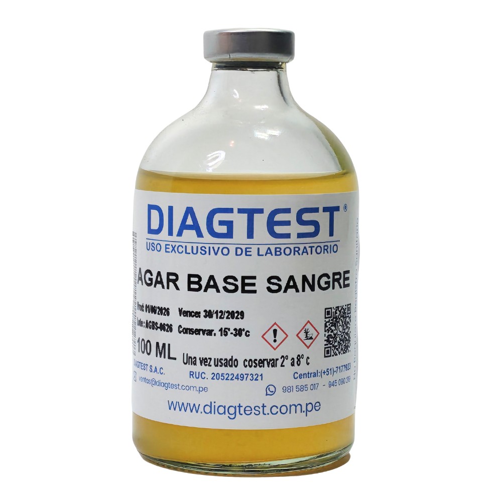 AGAR BASE SANGRE X 100 ML