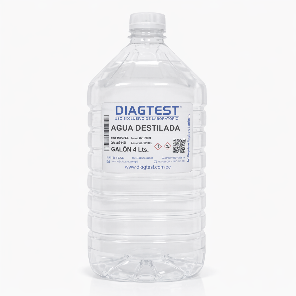Agua Destilada 4 Litros
